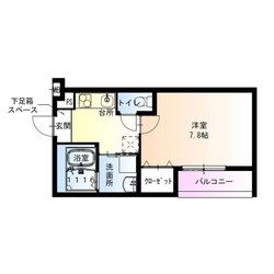 フジパレス泉大津駅西の物件間取画像